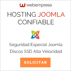 Hosting Joomla Webempresa